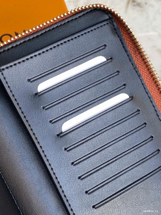WIS LOUIS LVXNBA ZIPPY VUITTON WALLET 0814